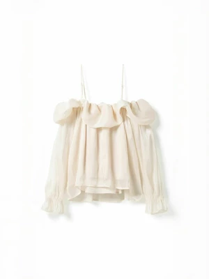 Foto van product Noella Shirt ' N-Miya ' crème