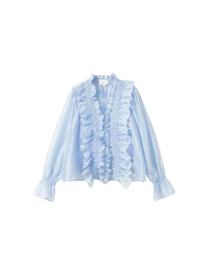 Foto van product Noella Shirt ' N-Myrtia ' lichtblauw