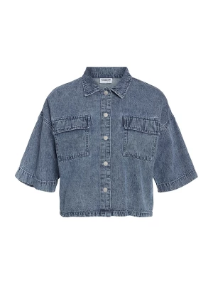 Foto van product Noisy may Blouse 'NMEnza' blauw denim