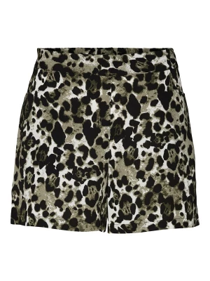Foto van product Noisy may Broek 'Clara' lichtbeige / groen / zwart