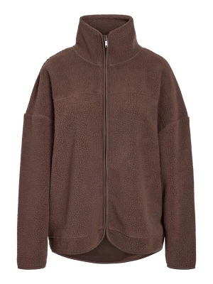 Foto van product Noisy may Fleece jas 'NMCOZY' chocoladebruin