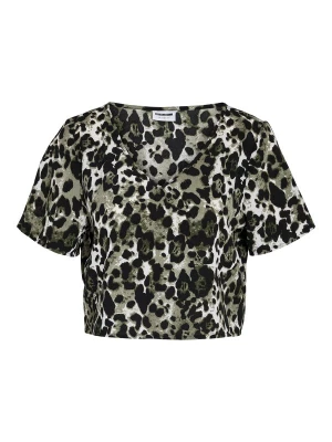 Foto van product Noisy may Shirt beige / olijfgroen / donkergroen