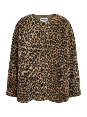 Foto van product Noisy may Tussenjas 'NMFELINE' beige / bruin / zwart