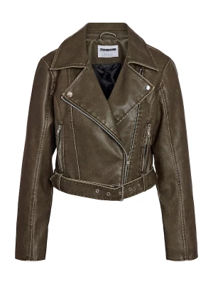 Foto van product Noisy may Tussenjas 'NMNelly' beige / bruin gemêleerd / zwart