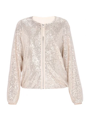 Foto van product nolie Tussenjas taupe / zilver