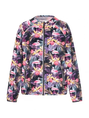 Foto van product NOOTKI Sweatvest pastelgroen / lila / pastelroze / zwart