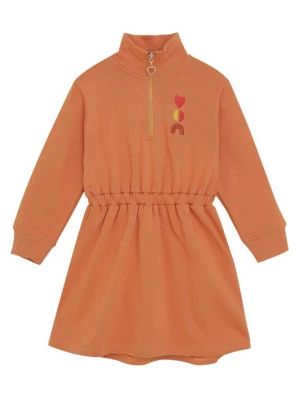 Foto van product Noppies Jurk 'Palmer' geel / mandarijn / rood / roestrood