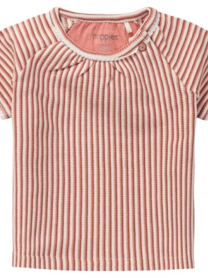 Foto van product Noppies Shirt 'Ahome' roestbruin / oudroze / wit