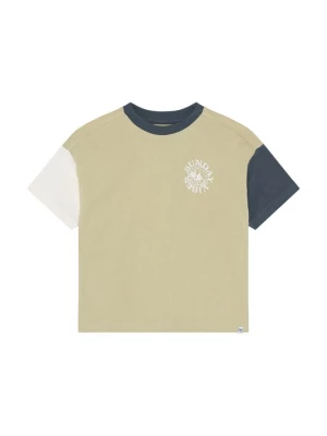 Foto van product Noppies Shirt beige / donkerblauw / wit