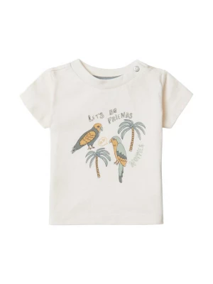 Foto van product Noppies Shirt 'Benwood' donkergeel / lichtgrijs / pastelgroen / zwart
