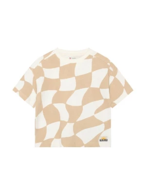 Foto van product Noppies Shirt camel / curry / antraciet / wolwit
