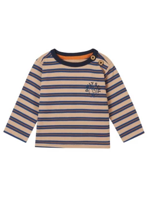 Foto van product Noppies Shirt 'Ger' beige / navy / royal blue / koningsblauw / oranje