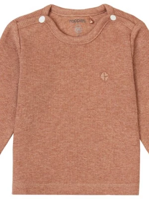 Foto van product Noppies Shirt 'Natal' cognac / offwhite