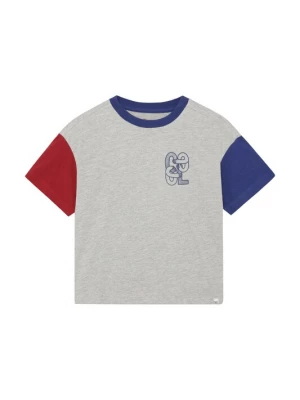 Foto van product Noppies Shirt navy / grijs gemêleerd / merlot