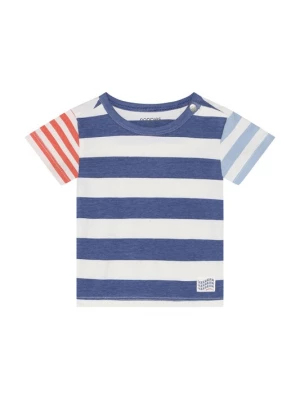Foto van product Noppies Shirt navy / lichtblauw / oranje / wit