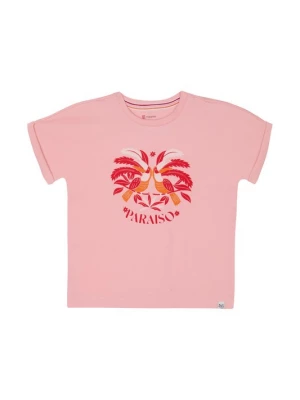 Foto van product Noppies Shirt 'Nokomis' oranje / lichtroze / rood / wit