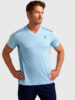 Foto van product nordicdots Functioneel shirt 'Performance V-Tee' lichtblauw