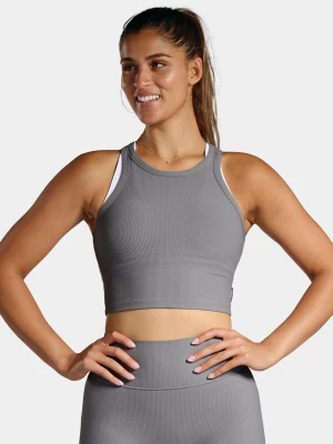 Foto van product nordicdots Sporttop 'Rib' grijs