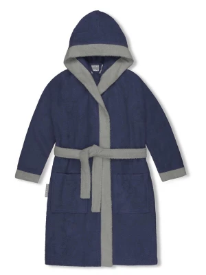 Foto van product normani Badjas 'Elounda' blauw / grijs