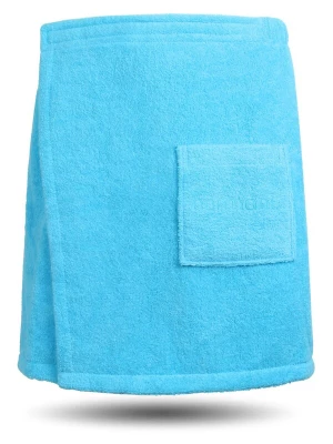 Foto van product normani Badjas kort ' Mersin ' turquoise