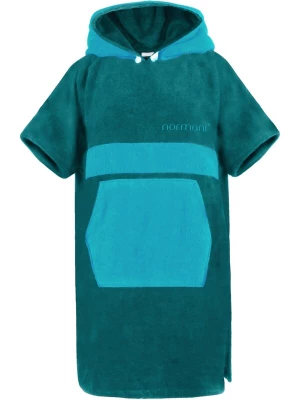 Foto van product normani Badjas kort neonblauw / pastelblauw