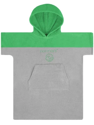 Foto van product normani Badjas 'Puwai' grijs / groen