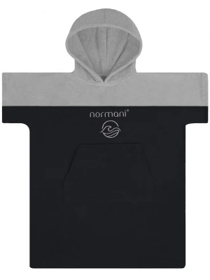 Foto van product normani Badjas 'Puwai' grijs / zwart