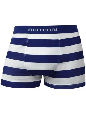 Foto van product normani Boxershorts navy / wit