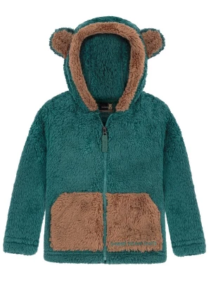 Foto van product normani Fleece jas 'Barvas' bruin / petrol