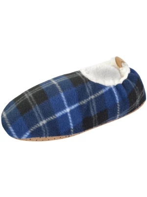 Foto van product normani Huisschoen 'Karo' blauw / wit