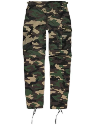 Foto van product normani Outdoorbroek 'Pioneer' taupe / donkerbruin / donkergroen / zwart