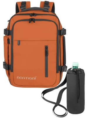 Foto van product normani Rugzak 'Nikaho' oranje / zwart / wit
