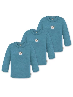 Foto van product normani Shirt 'Taupo' blauw gemêleerd / wit