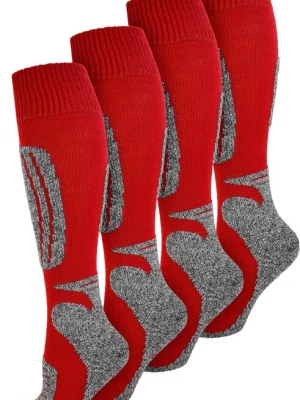 Foto van product normani Sportsokken grijs gemêleerd / rood