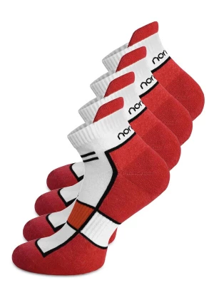 Foto van product normani Sportsokken rood / zwart / wit