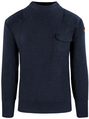 Foto van product normani Trui ' Barntrup ' navy / geel / rood / zwart