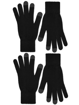 Foto van product normani Vingerhandschoenen donkergrijs / zwart