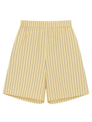Foto van product NORR Broek lichtgeel / zwart / wit