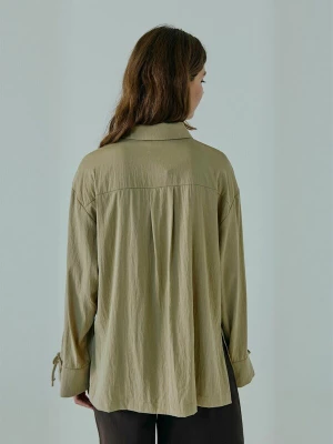 Foto van product NORR Shirt ' Bowie ' kaki