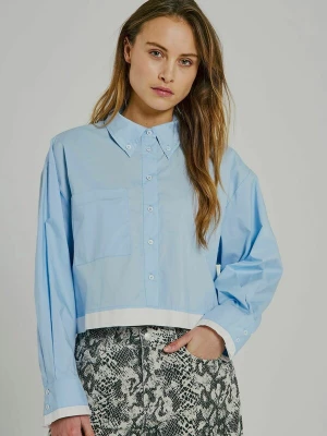 Foto van product NORR Shirt ' Cest ' lichtblauw