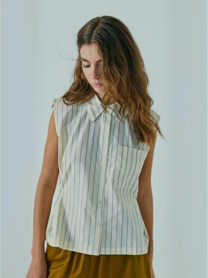 Foto van product NORR Shirt ' Frikka ' lichtgeel