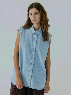 Foto van product NORR Top ' Lai ' blauw