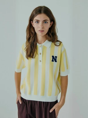 Foto van product NORR Trui ' Varsity ' geel