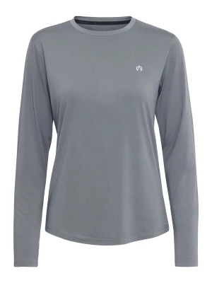 Foto van product North Bend Shirt 'Tergola' rookgrijs / wit