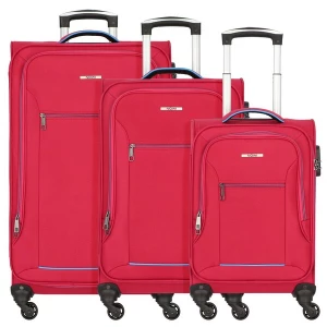 Foto van product Nowi Kofferset 'Sevilla' blauw / pink