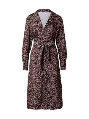 Foto van product NU-IN Blousejurk bruin / zwart