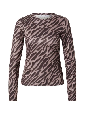 Foto van product NU-IN Shirt beige / chocoladebruin