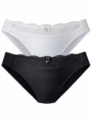Foto van product NUANCE Slip zwart / wit