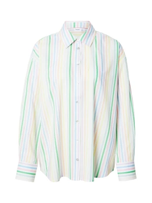 Foto van product NÜMPH Blouse 'TRILLO' lichtblauw / geel / lichtgroen / wit