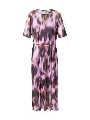 Foto van product NÜMPH Jurk 'NULIANA' marine / cognac / rosa / pastelrood